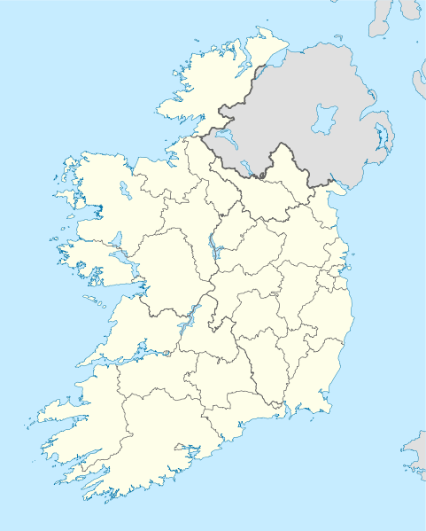 Ireland Province Borders Map